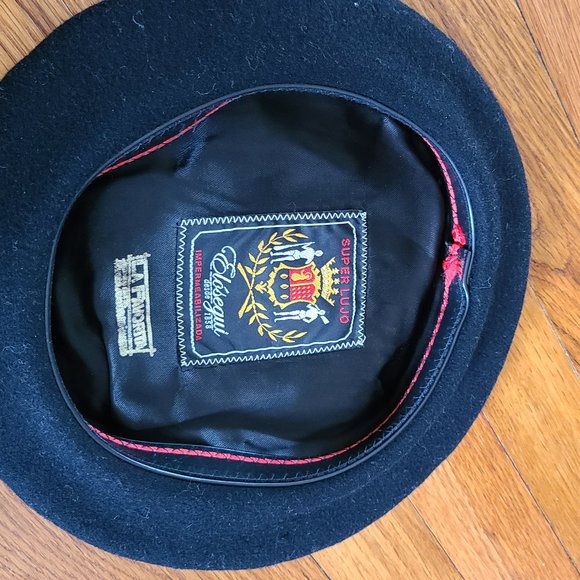 Elosegui | Accessories | Elosegui Fina Basque Black Beret With Band ...